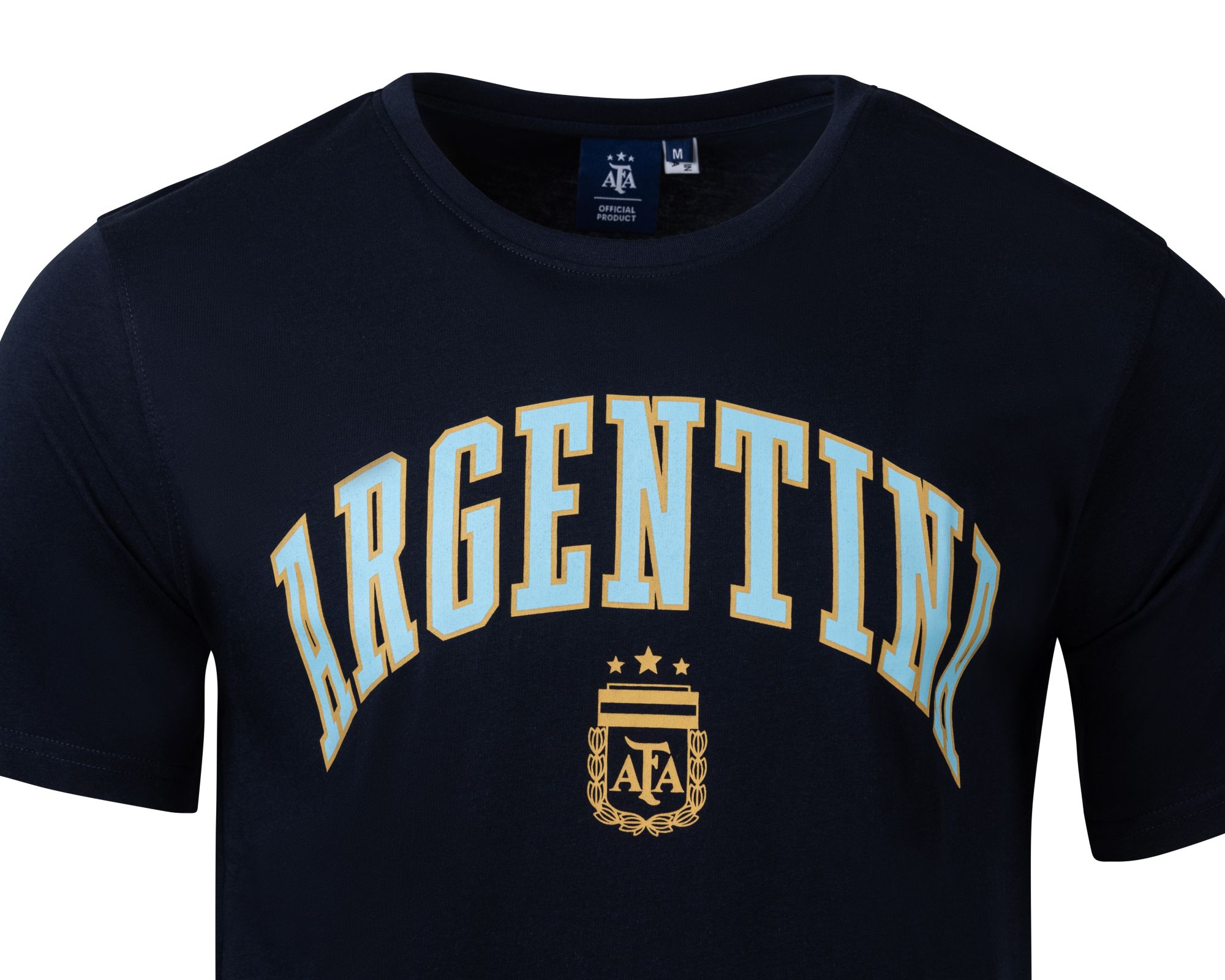 Sport Design Sweden Adult Argentina 2026 Navy Classic Arch State T-Shirt product image