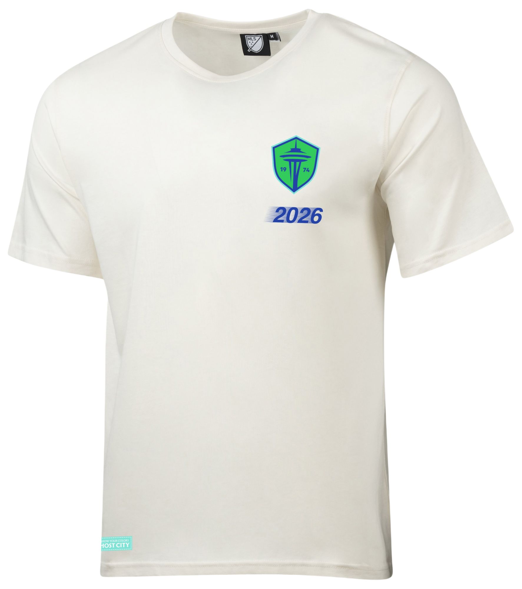Sport Design Sweden Adult Seattle Sounders White 2026 T-Shirt product image