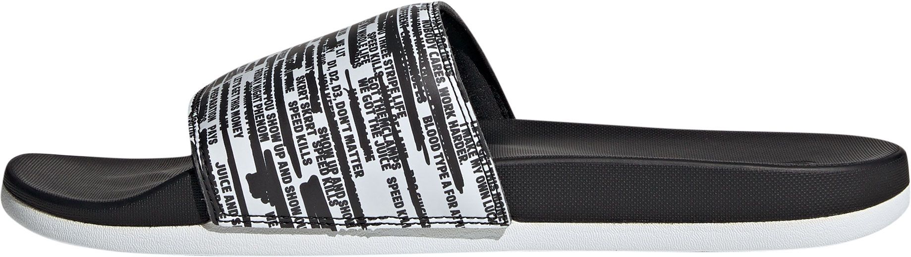 adidas Men's Adilette Three Stripe Life Comfort Slides product image