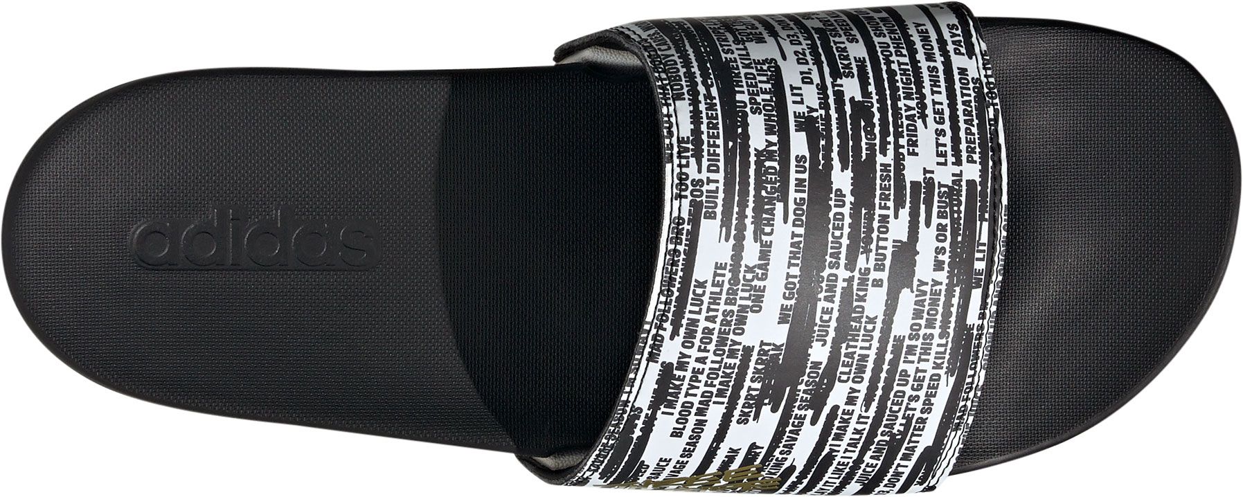 adidas Men's Adilette Three Stripe Life Comfort Slides product image