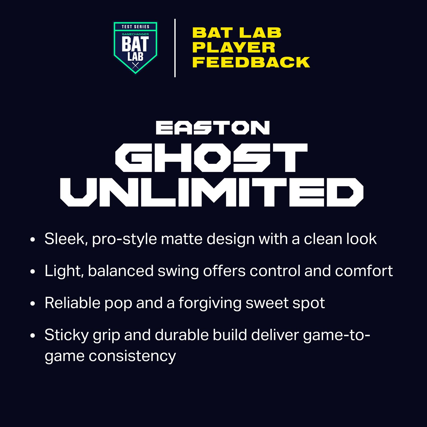 Easton Ghost Unlimited Fastpitch Bat 2025 (-8) product image