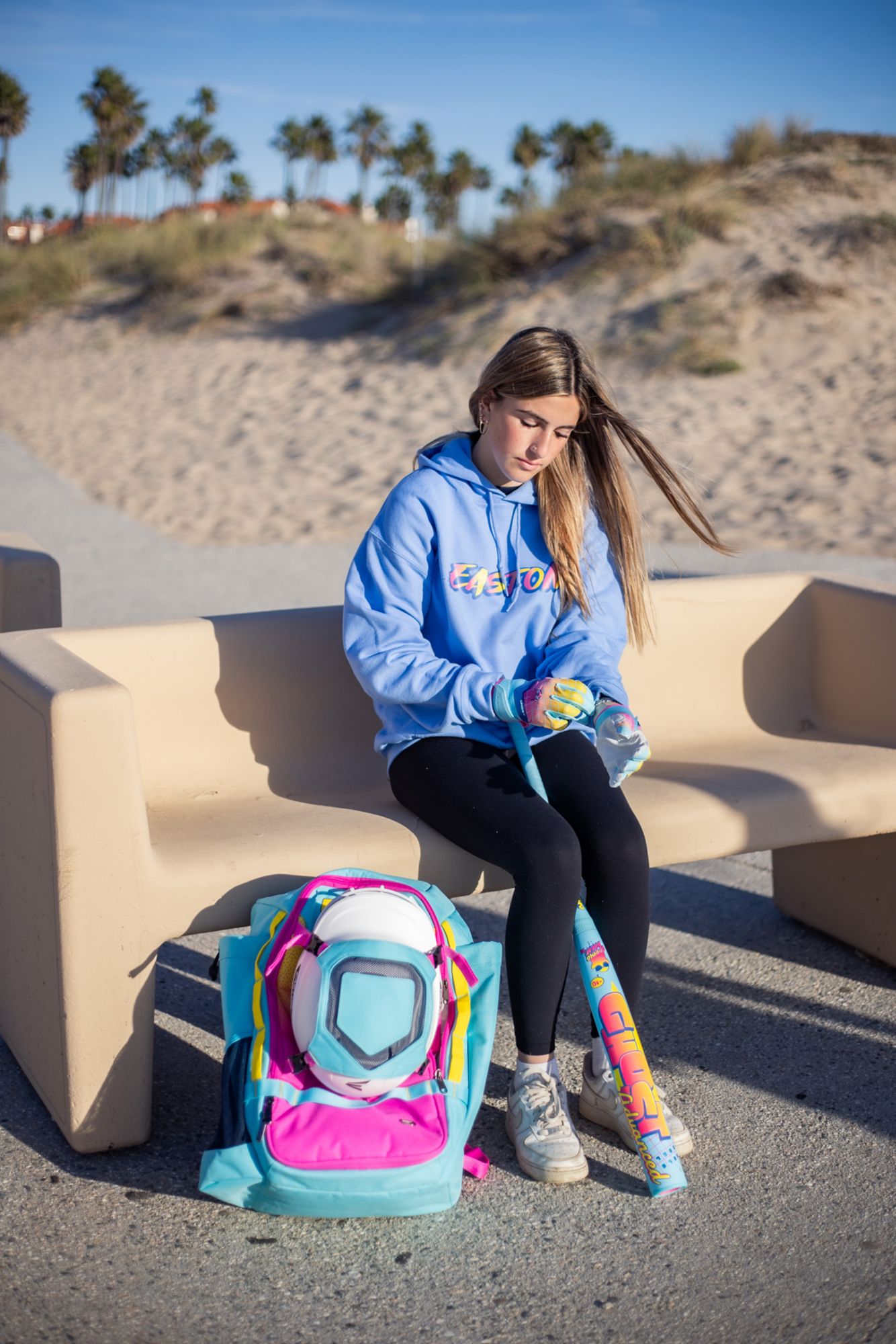 Easton Ghost Advanced Blue Spring Break Fastpitch Bat 2026 (-10) product image