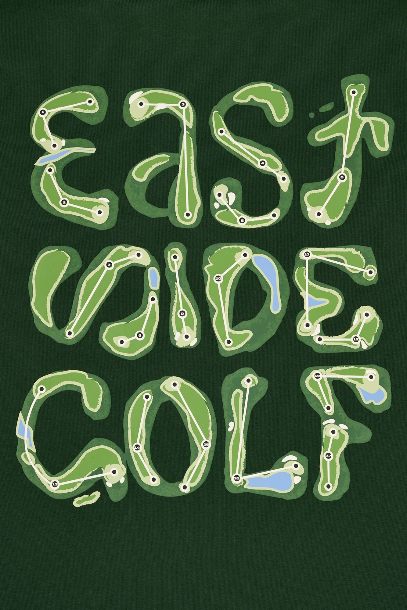 Eastside Golf Men's Chart Your Own Course Golf T-Shirt product image