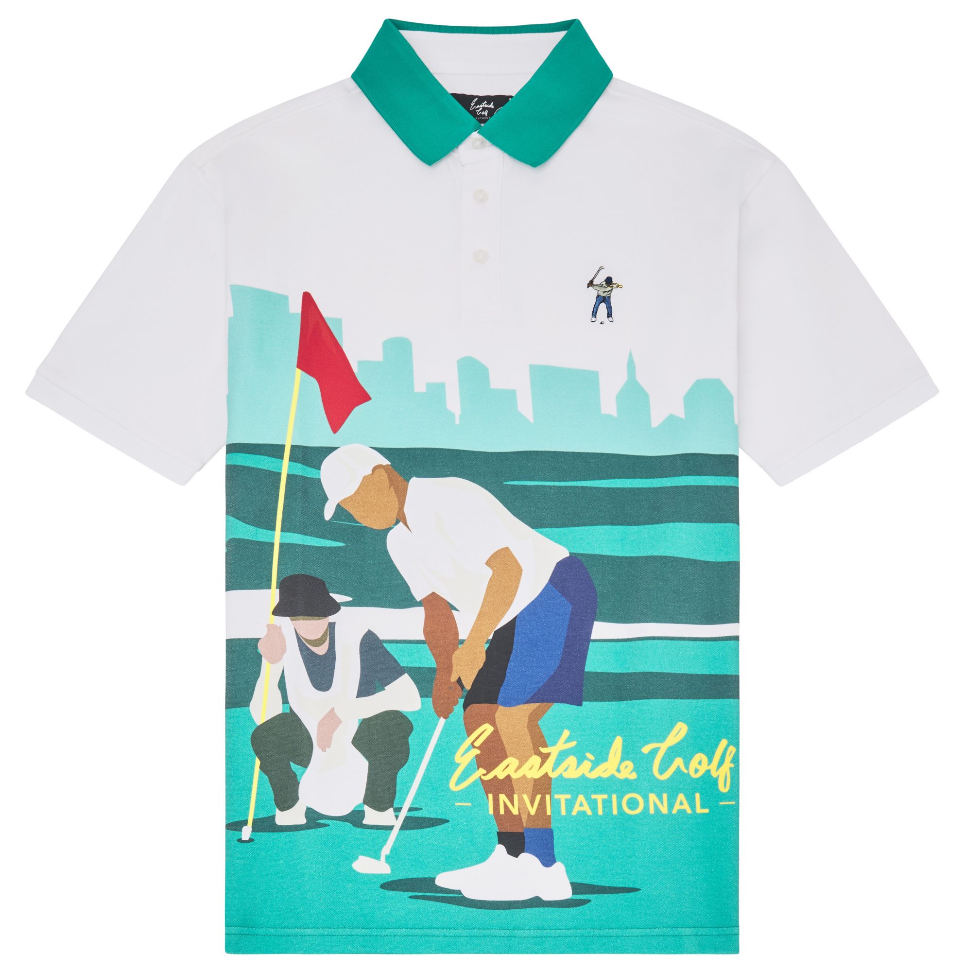 Eastside Golf Men's Invitational Pique Golf Polo product image