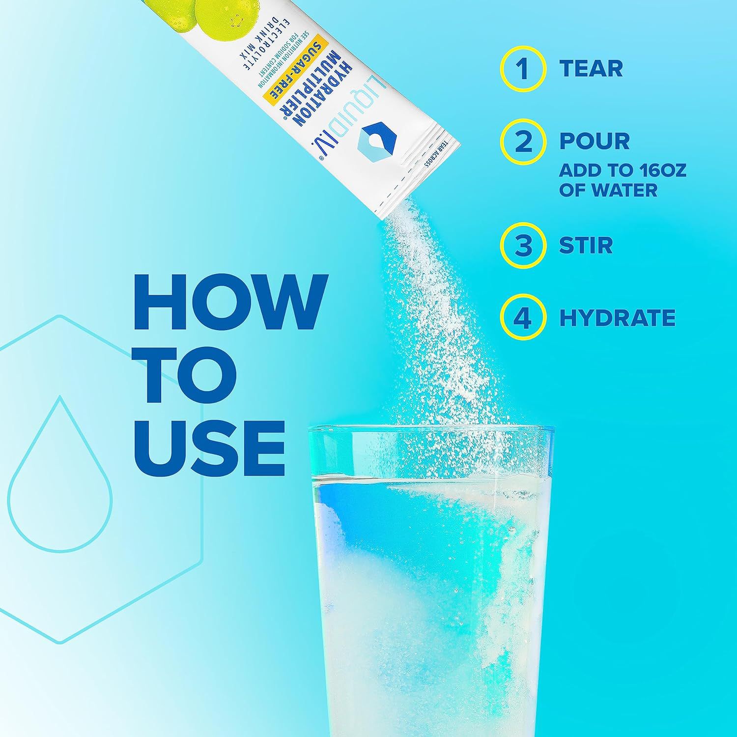 Liquid I.V. Sugar-Free Hydration Multiplier – 10 Pack product image