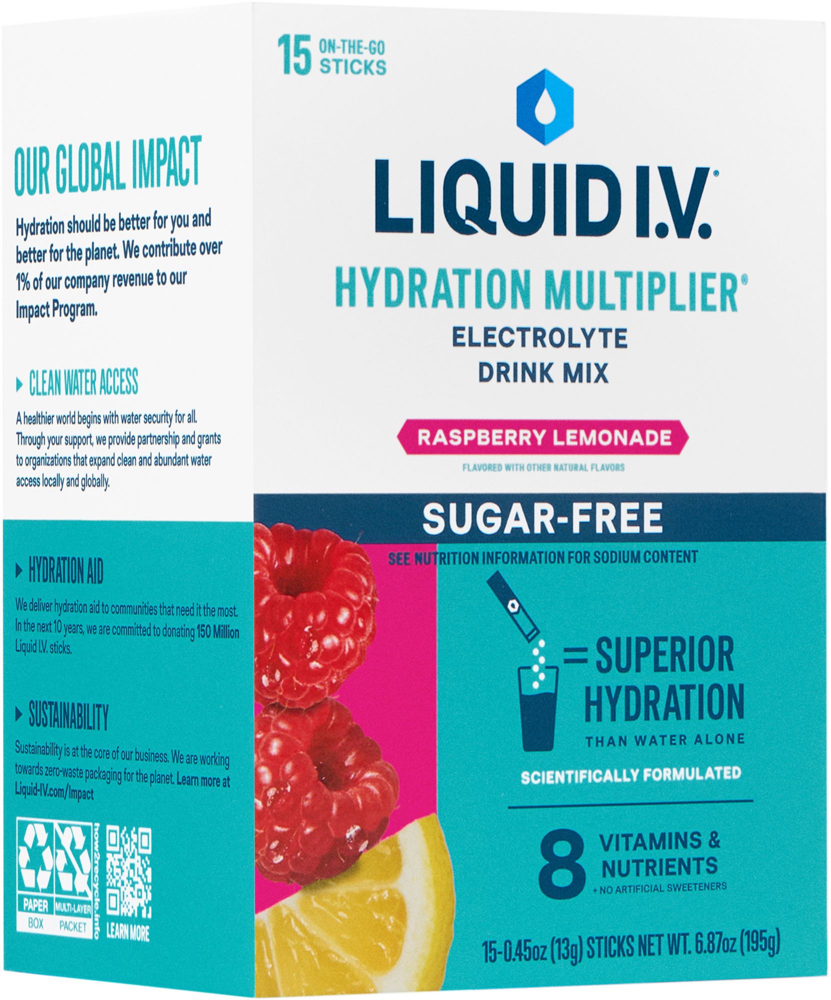 Liquid I.V. Sugar-Free Hydration Multiplier – 15 Pack product image