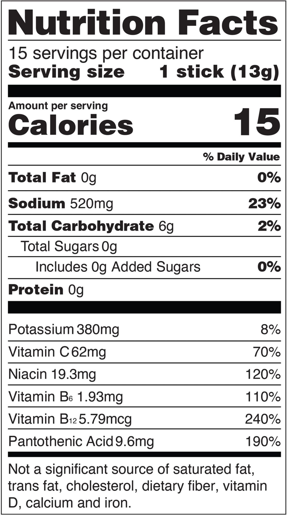 Liquid I.V. Sugar-Free Hydration Multiplier – 15 Pack product image