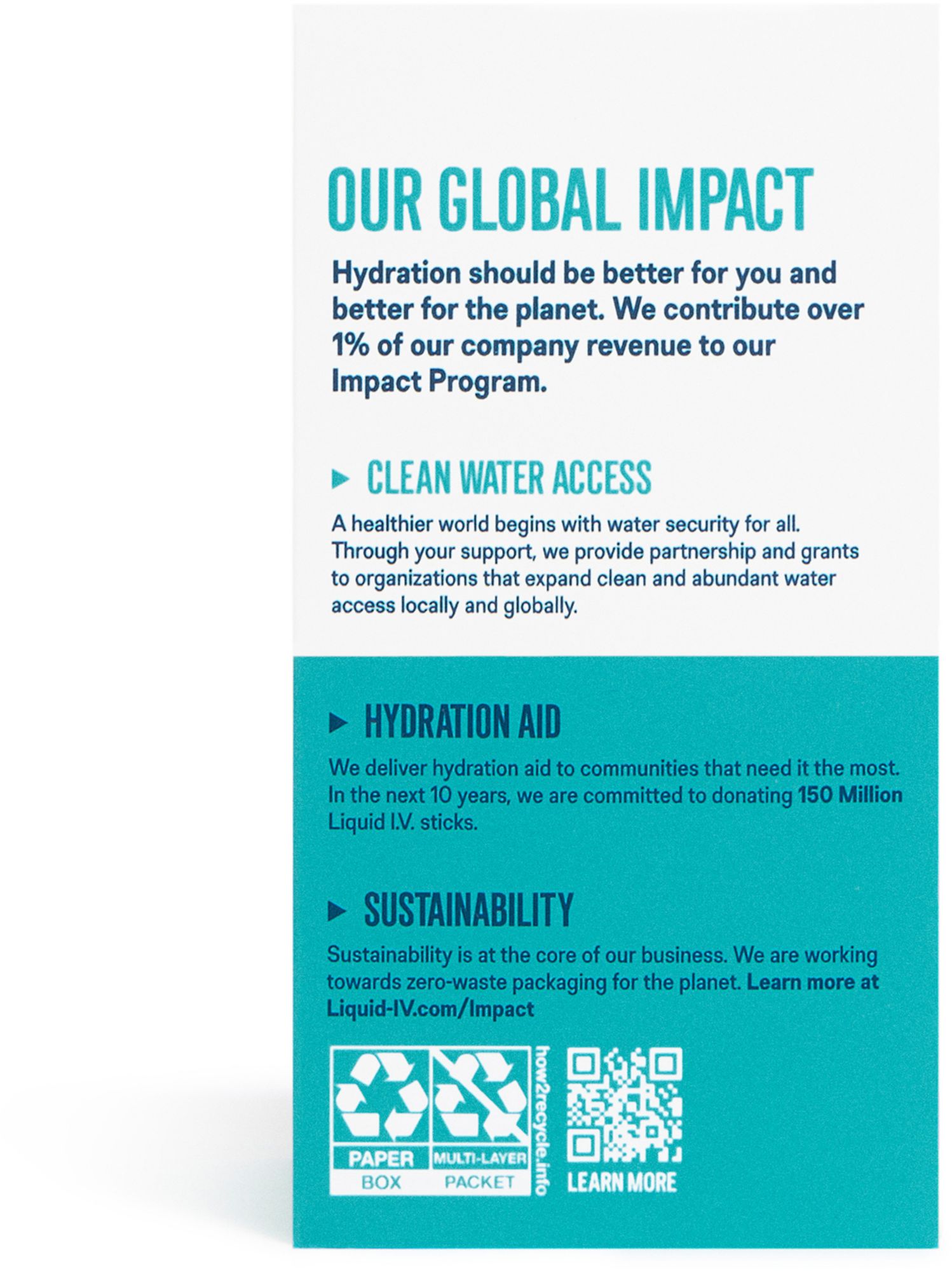 Liquid I.V. Sugar-Free Hydration Multiplier – 15 Pack product image