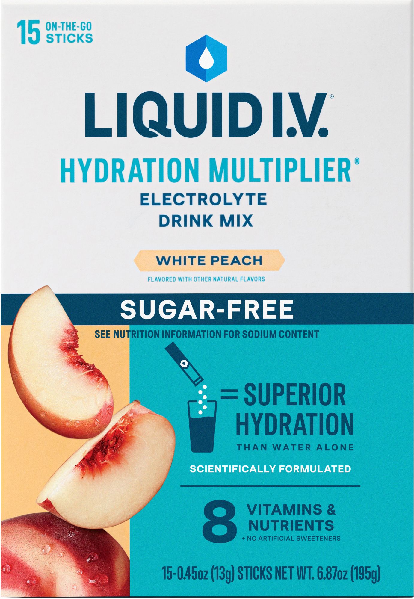 Liquid I.V. Sugar-Free Hydration Multiplier – 15 Pack product image
