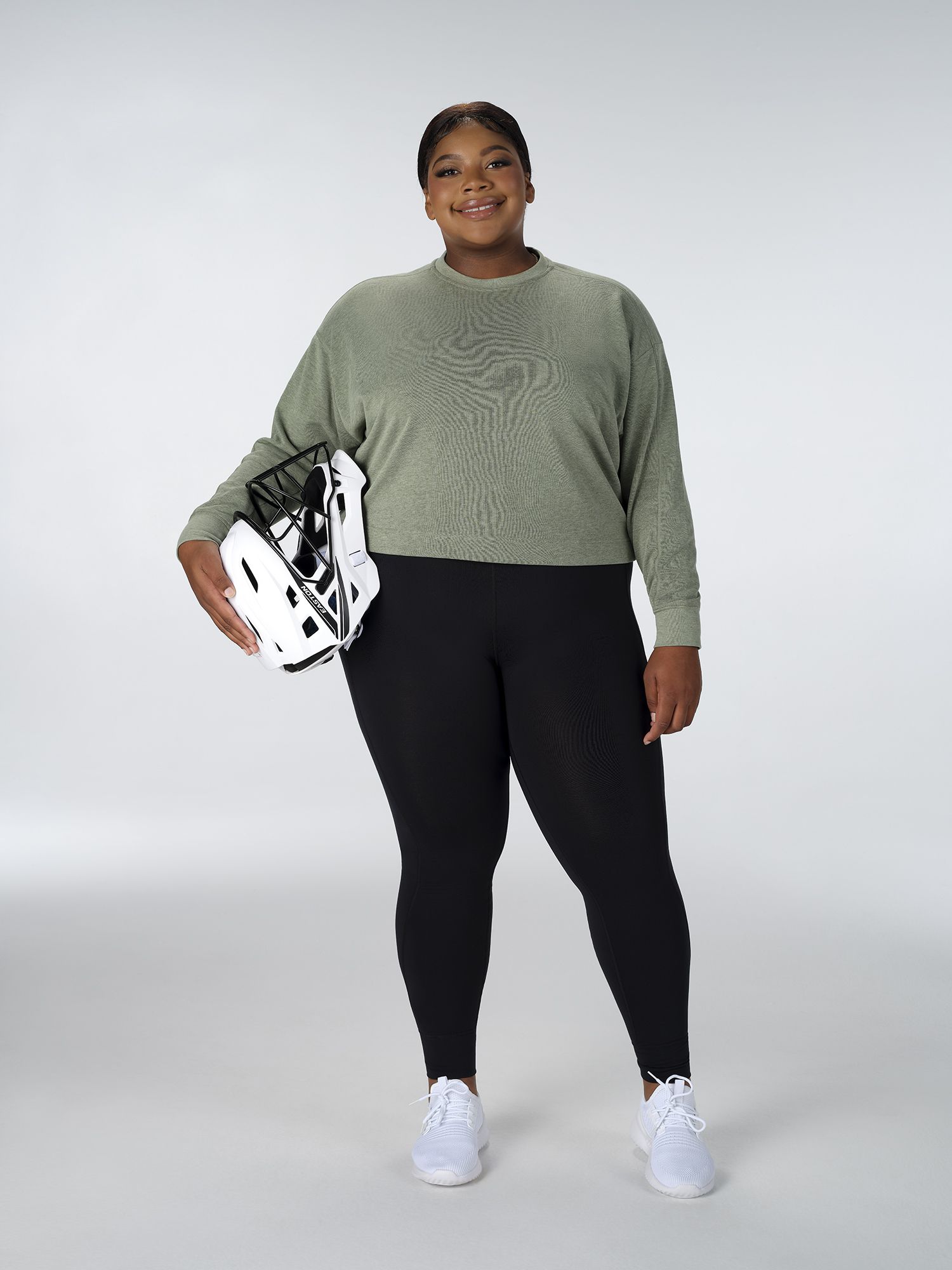 Easton Women's Jen Schro Cropped Crew Neck Sweatshirt product image