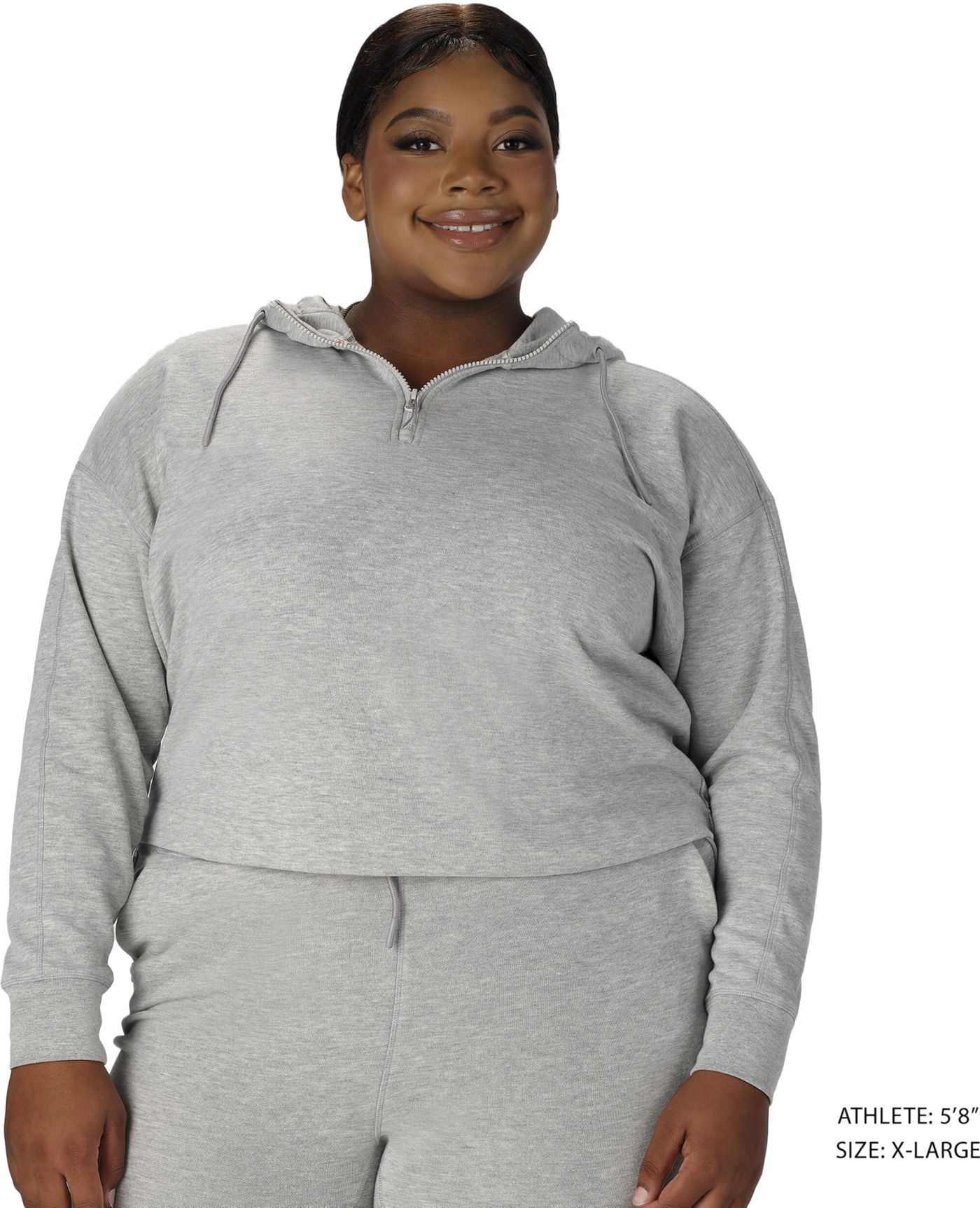Easton Women s Jen Schro Cropped Crew Neck Hoodie Dick s Sporting Goods