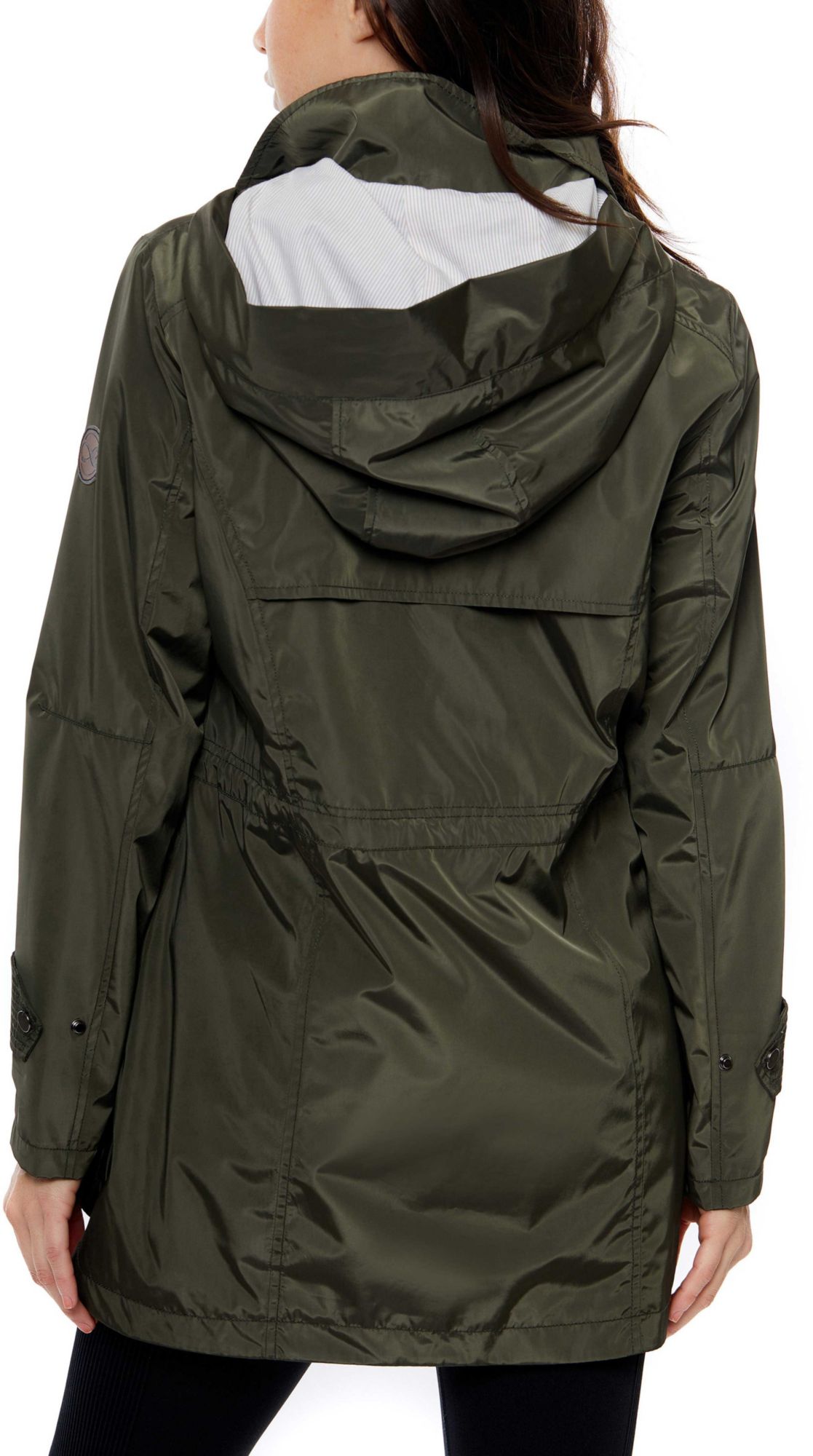 Be Boundless Women's Laminated Poly Hooded Anorak Rain Parka product image