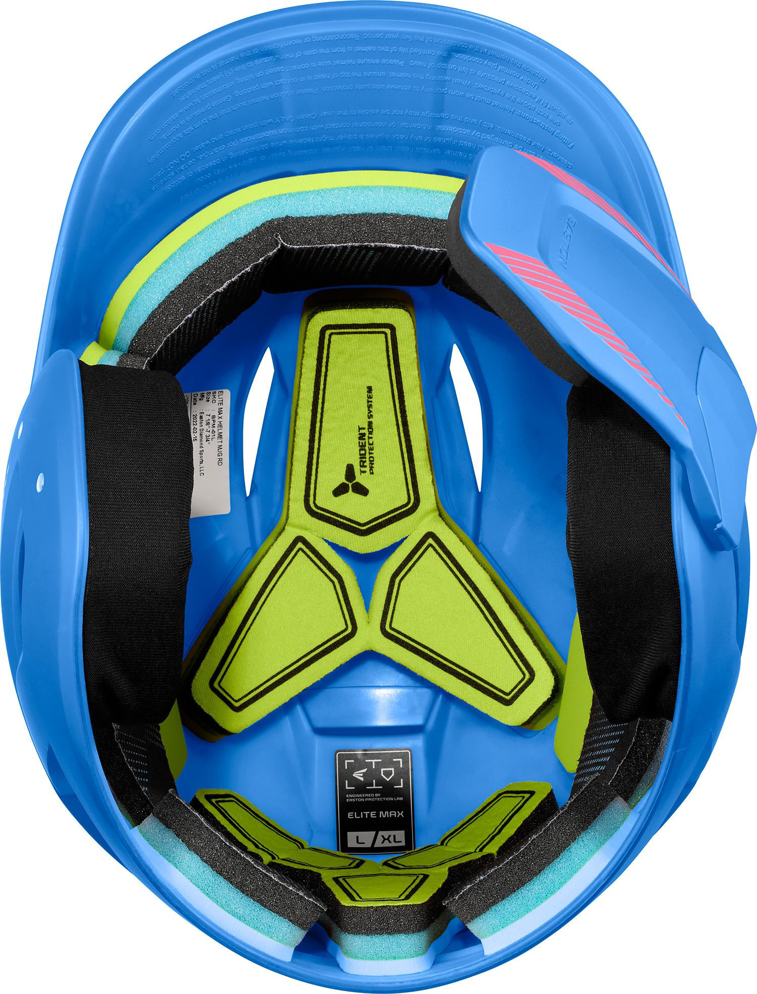 Easton Junior Elite Max Baseball Batting Helmet w/ Adjustable Jaw Guard product image