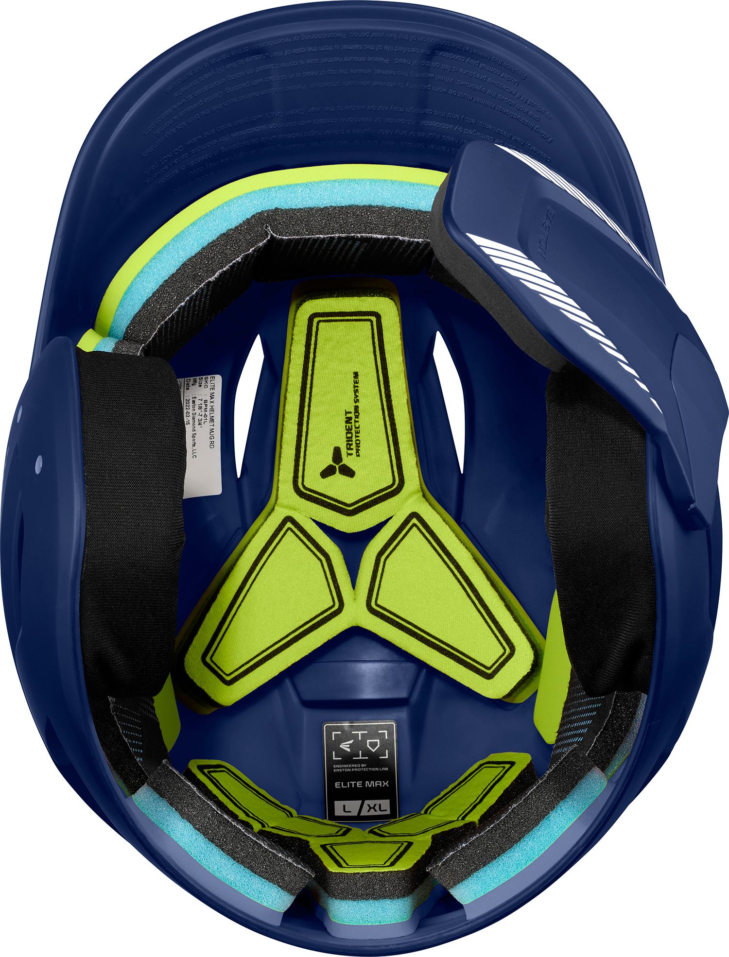 Easton Junior Elite Max Baseball Batting Helmet w/ Adjustable Jaw Guard product image