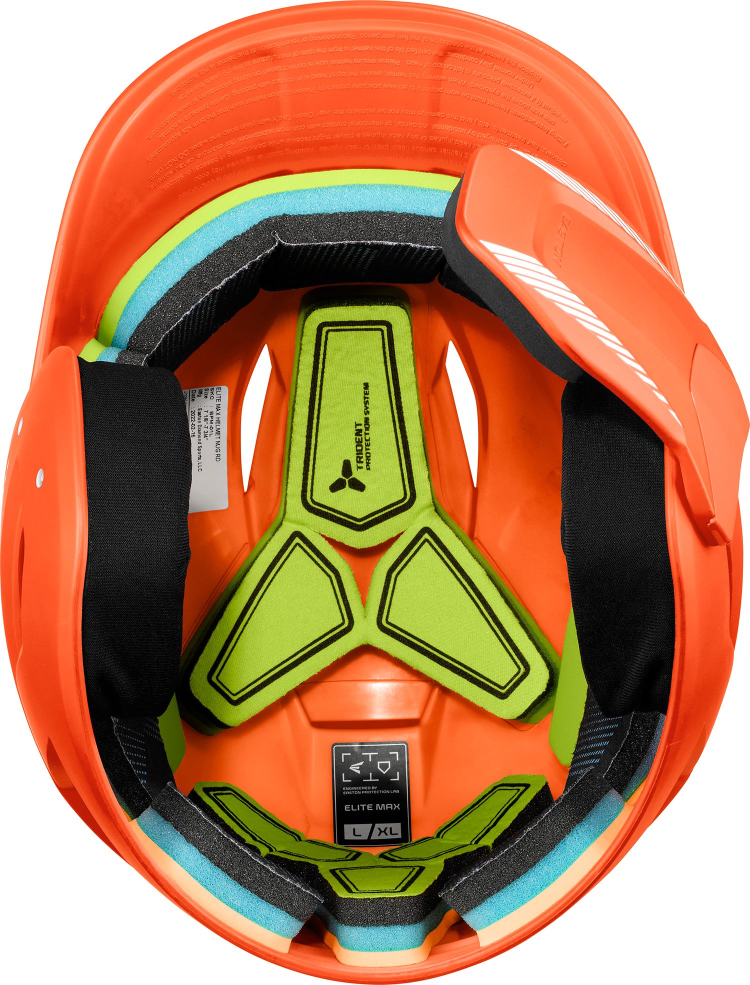 Easton Junior Elite Max Baseball Batting Helmet w/ Adjustable Jaw Guard product image
