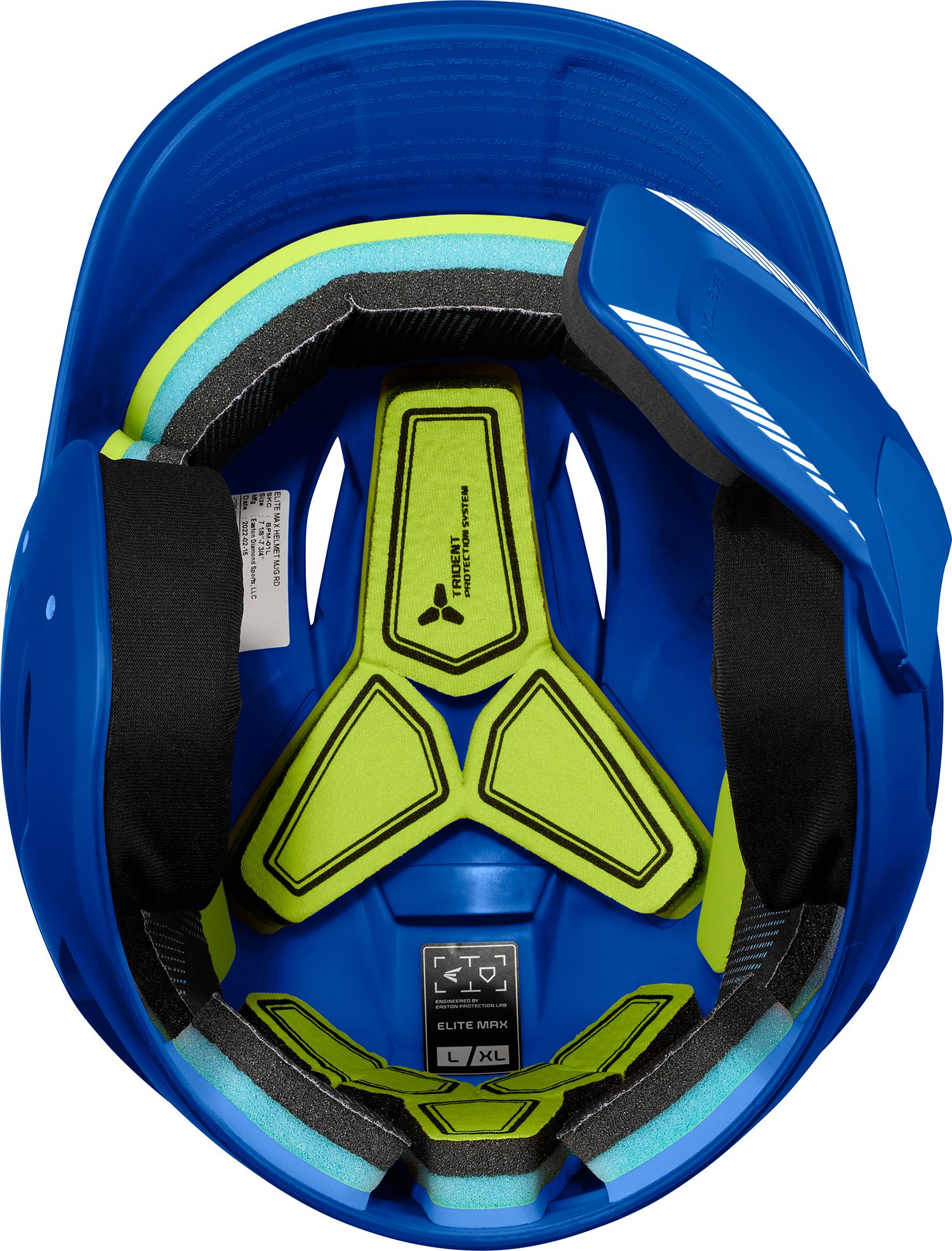 Easton Junior Elite Max Baseball Batting Helmet w/ Adjustable Jaw Guard product image