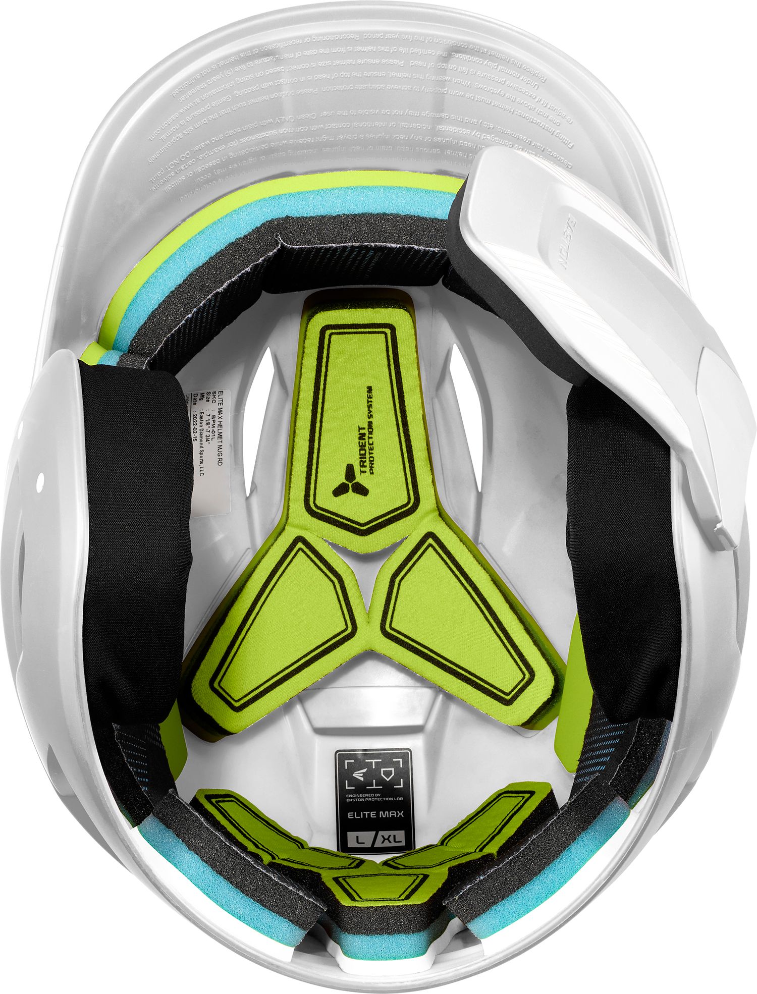 Easton Junior Elite Max Baseball Batting Helmet w/ Adjustable Jaw Guard product image