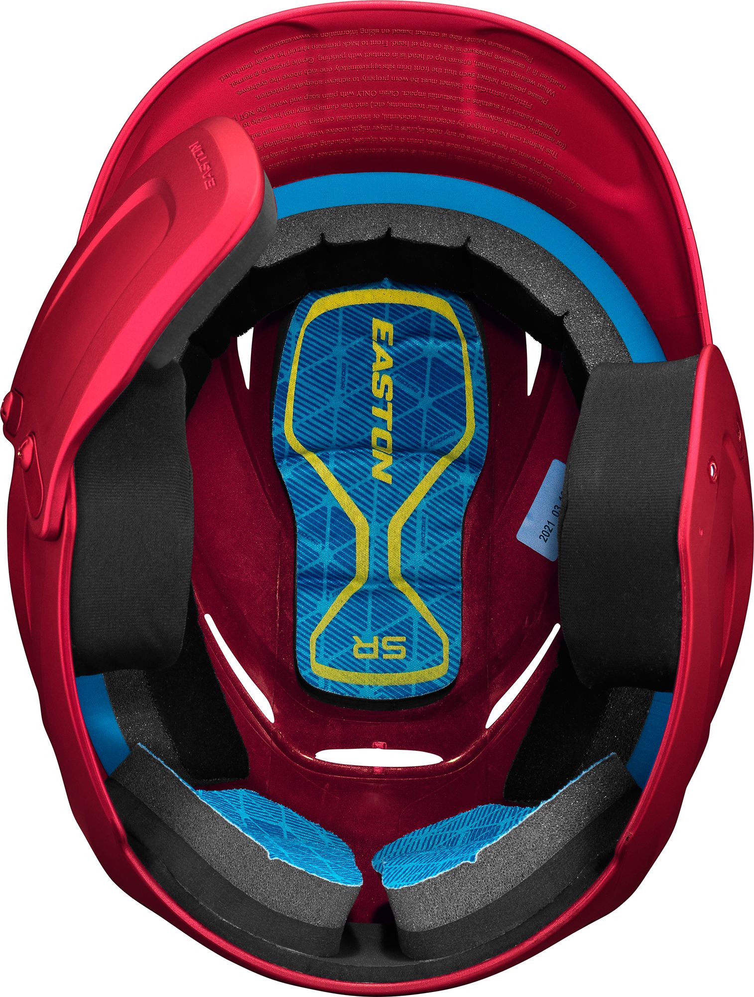 Easton Senior Elite X Metallic Baseball Batting Helmet w/ Jaw Guard product image