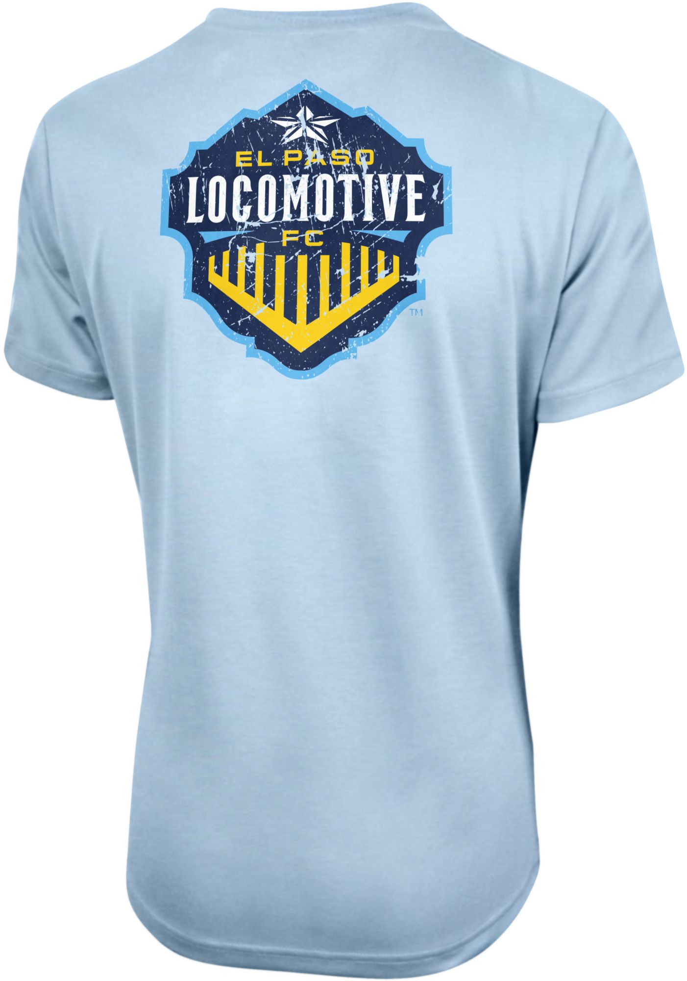 Icon Sports Group Women's El Paso Locomotive FC 2 Logo Blue T-Shirt product image