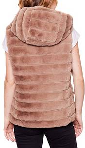 Be Boundless Women's Soft Touch Quilted Full-Zip 2-in-1 Hooded Faux Fur Vest product image