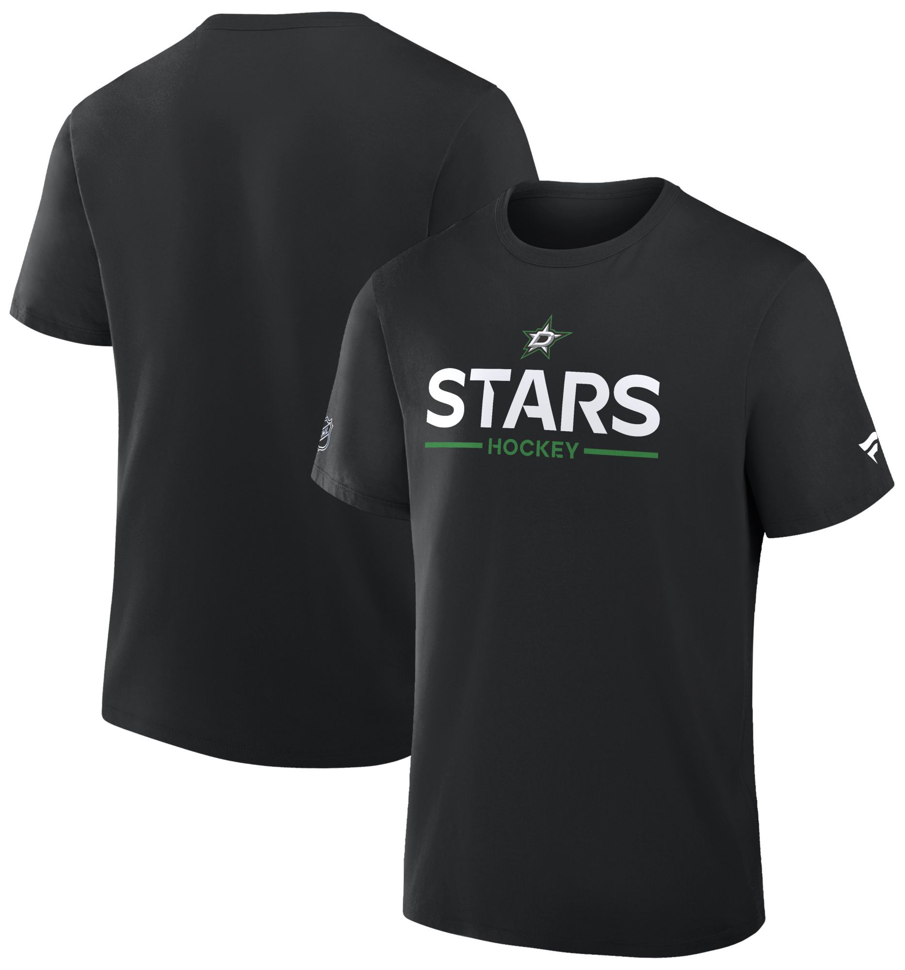 NHL Men's Dallas Stars Black Primary Short Sleeve T-Shirt product image