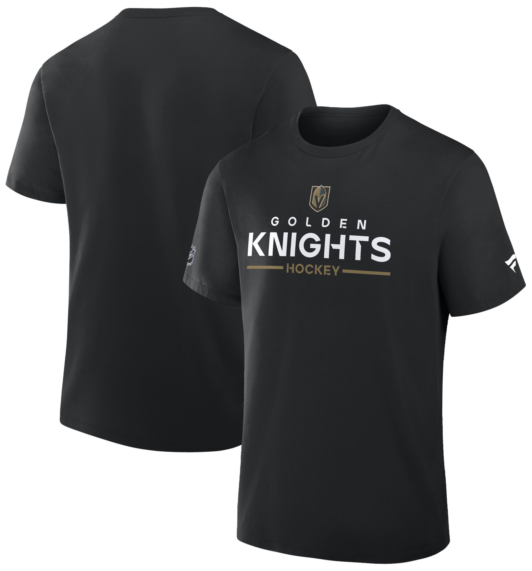 NHL Men's Las Vegas Knights Black Primary Short Sleeve T-Shirt product image