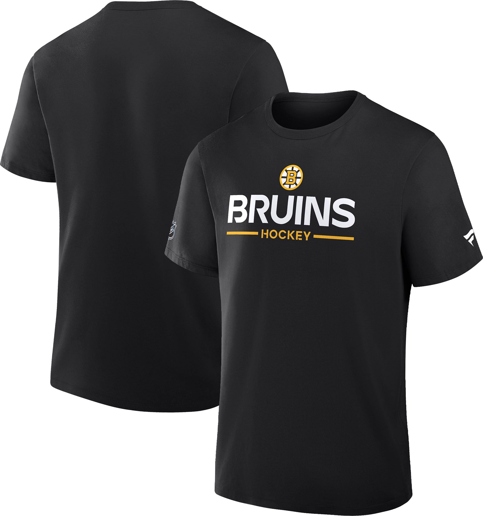 NHL Men's Boston Bruins Black Primary T-Shirt product image