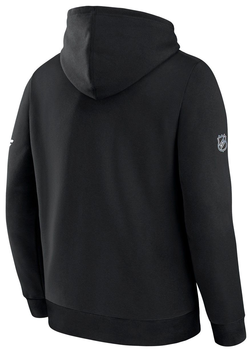 NHL Men's San Jose Sharks Black Authentic Pro Rink Pullover Hoodie product image