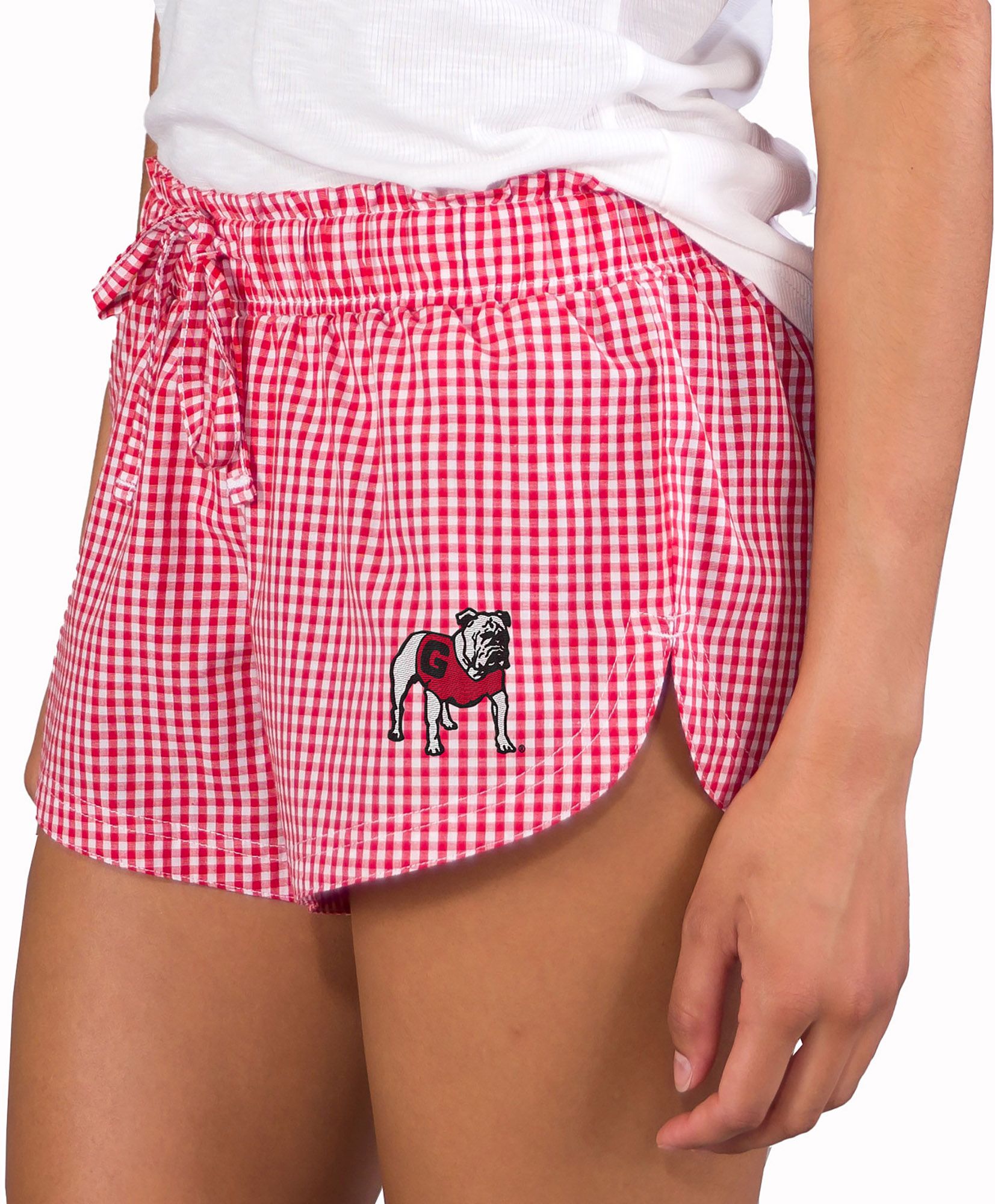 Concepts Sport Women's Georgia Bulldogs Red Pajama Shorts product image