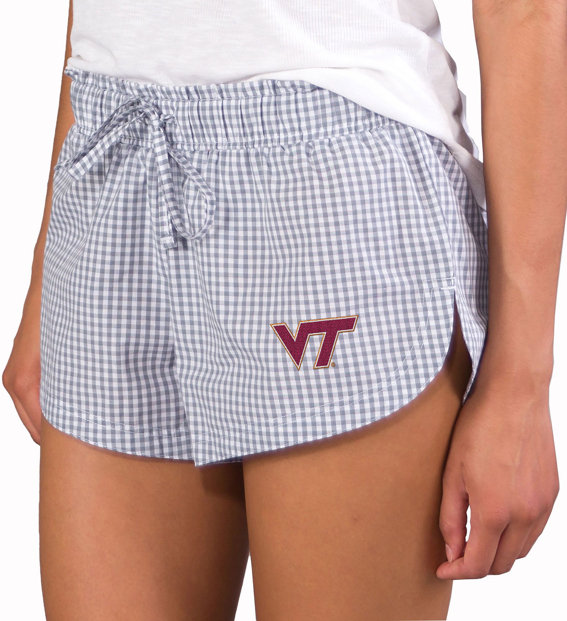 Concepts Sport Women's Virginia Tech Hokies Grey Tradition Shorts product image