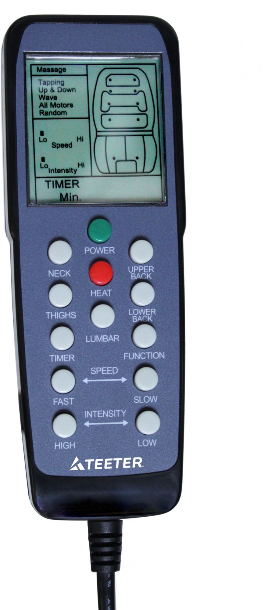 Teeter Better Back Vibration Cushion with Neck Support product image