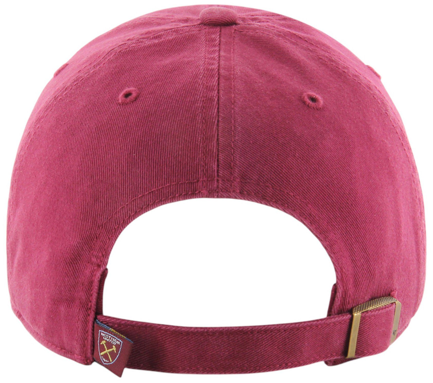 47 Men's West Ham United Maroon Team Logo Clean Up Adjustable Hat product image