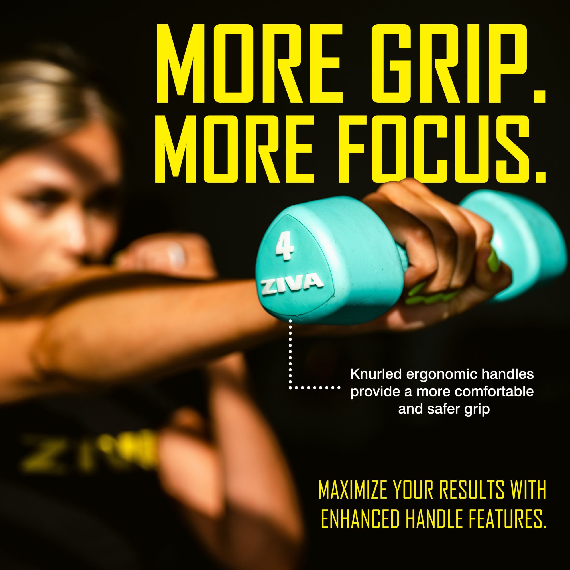 ZIVA Chic Studio Tribell Dumbbell 24 lbs. Set with Stand product image