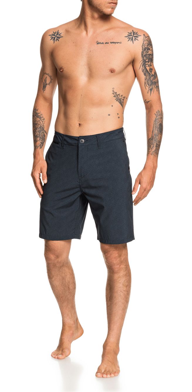 Quiksilver Men's Union Heather Amphibian Board Shorts