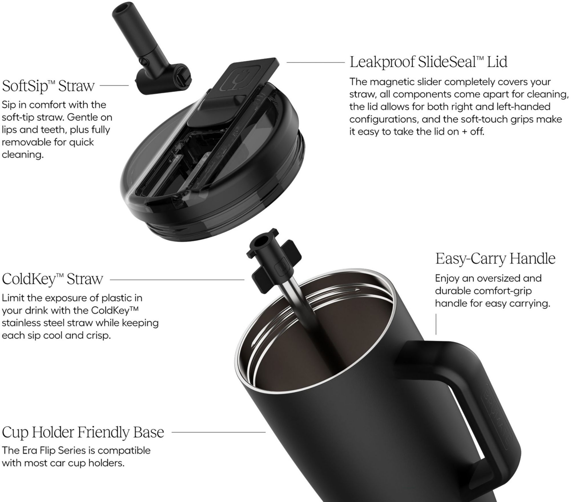 BruMate Era Flip 30 oz. Straw Tumbler product image