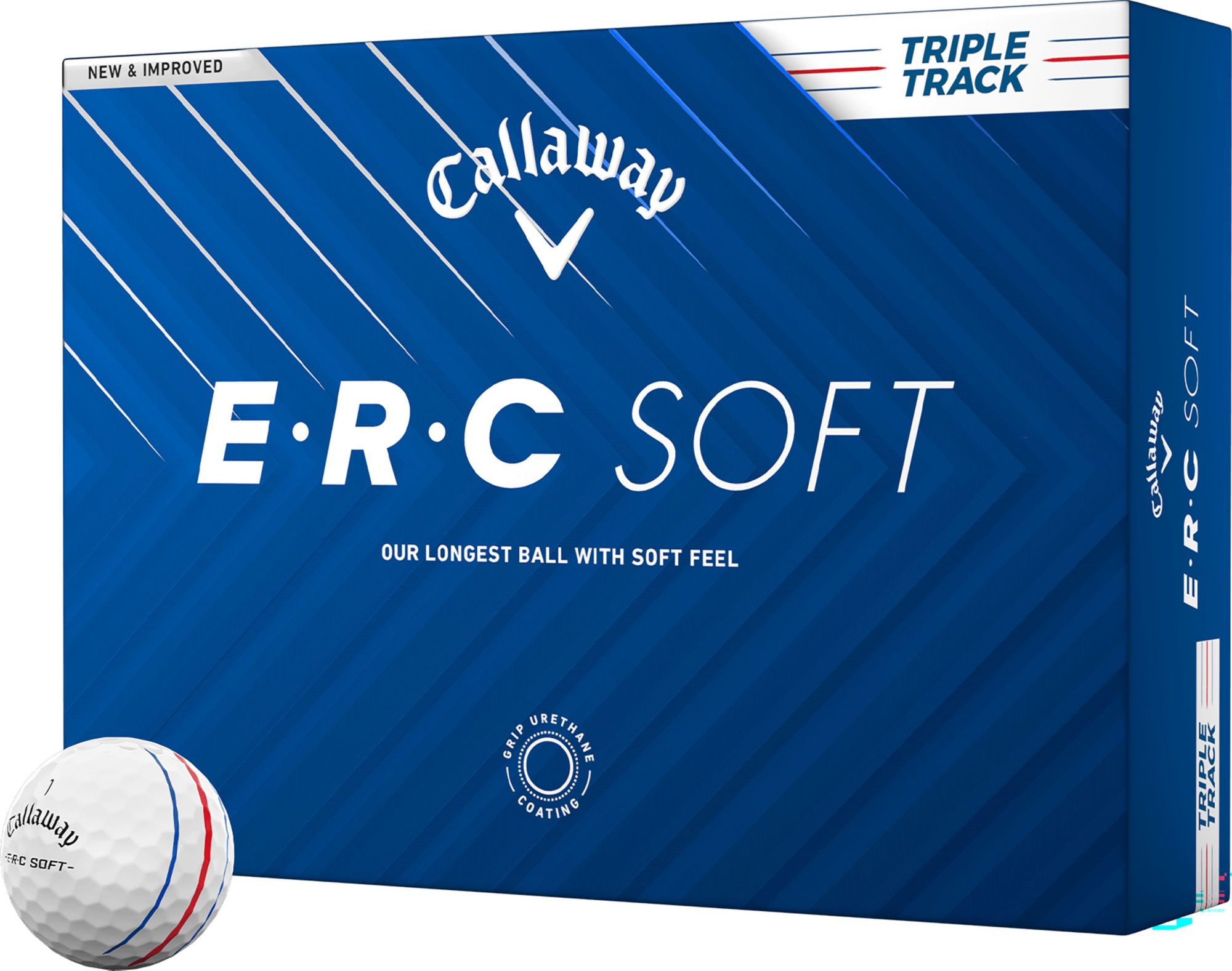 Callaway 2025 ERC Soft Triple Track Personalized Golf Balls product image