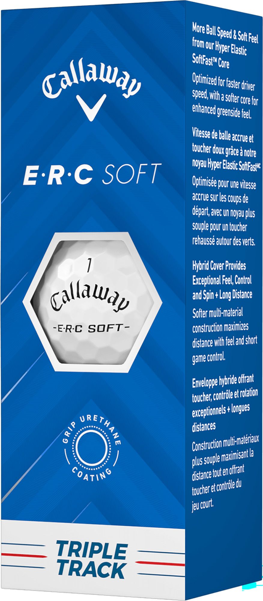 Callaway 2025 ERC Soft Triple Track Personalized Golf Balls product image