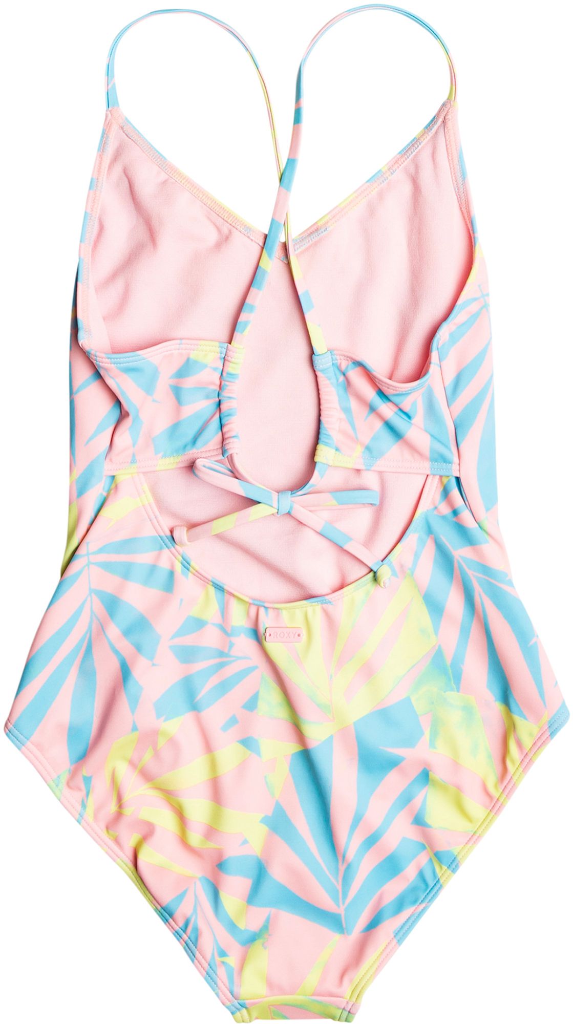 Roxy Girls' Palms Colors One-Piece Swimsuit