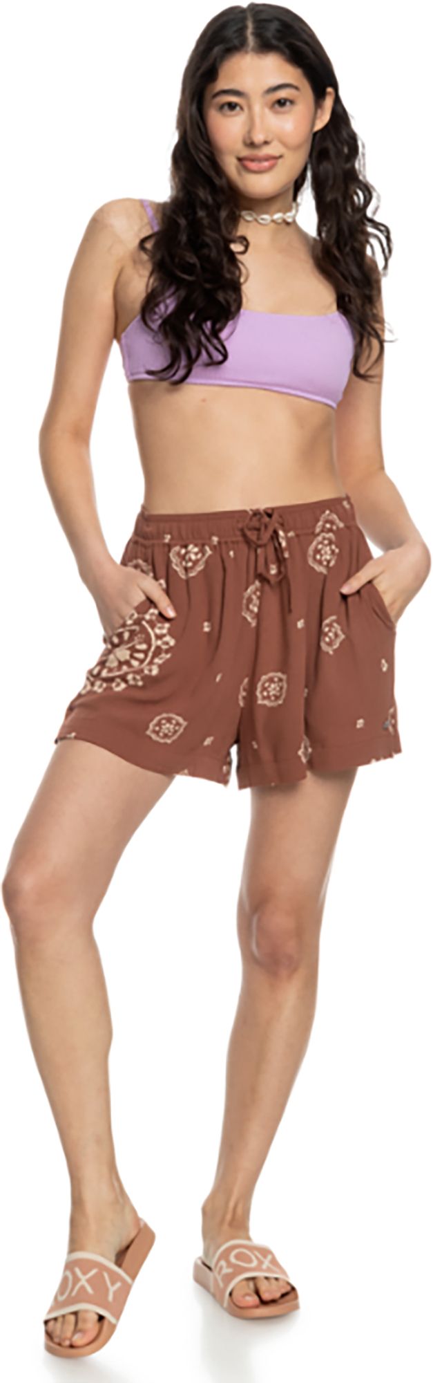 Roxy Women's Lekeitio Break High Waisted Printed Shorts product image