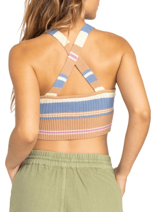 Roxy Women's Fresh Moon Cropped Sweater Tank Top product image