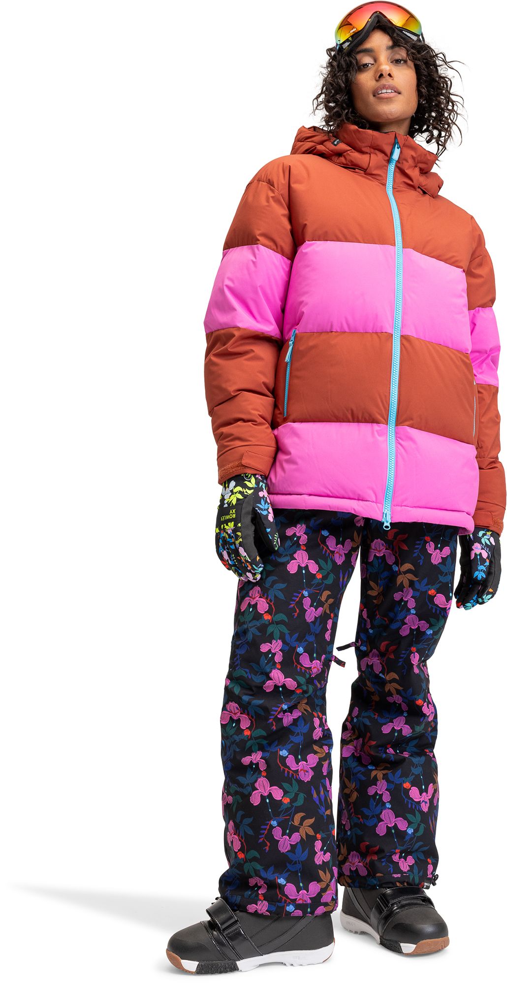 Roxy Women's Rowley Block Puffer Technical Snow Jacket product image