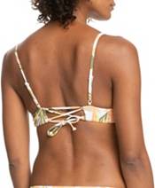 Women's Roxy PT Beach Classics Strappy Bra  Bright White Subtly Salty –  Brackish Waters