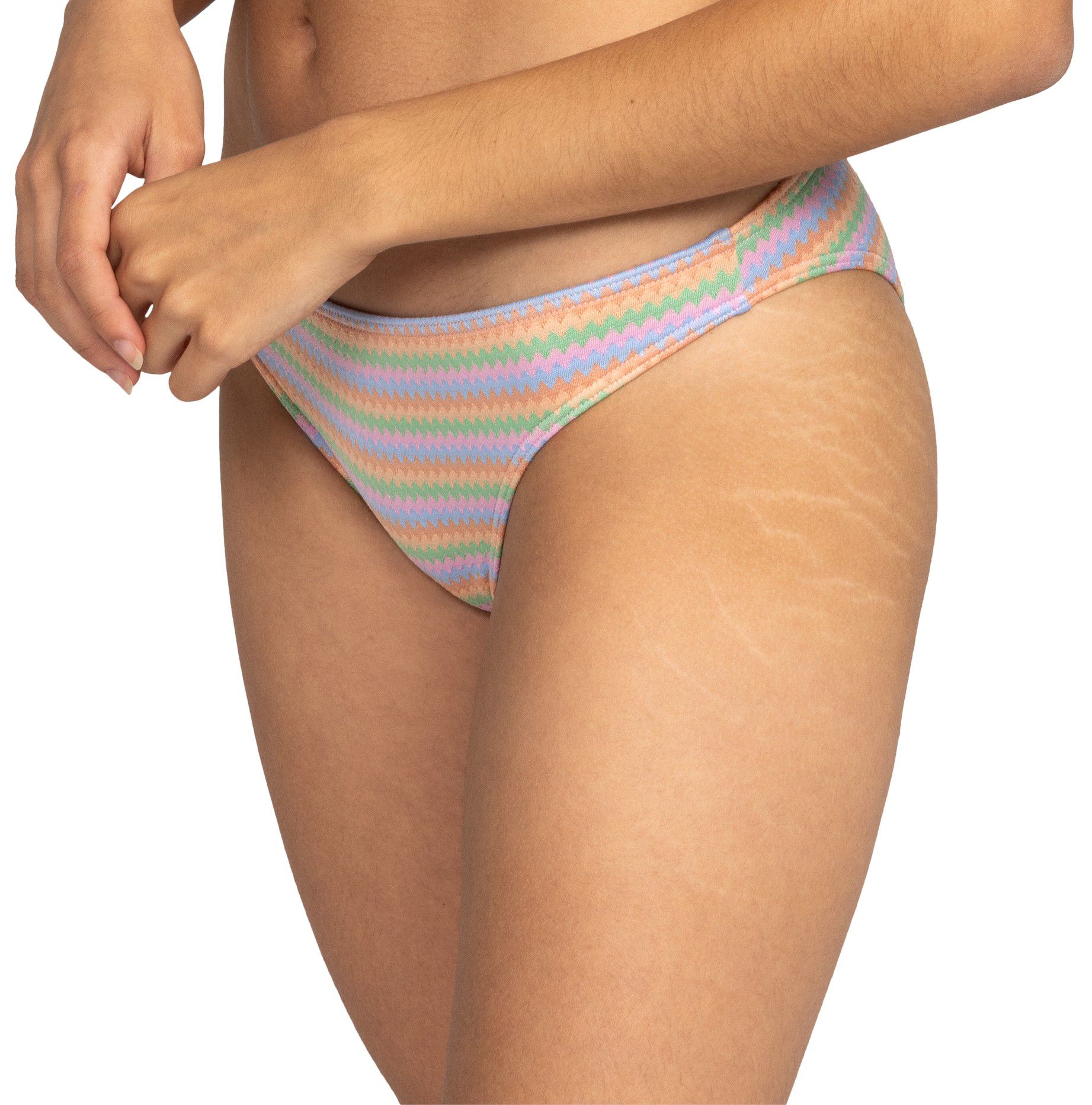Roxy Women's Wavy Stripe Moderate Bikini Bottoms product image