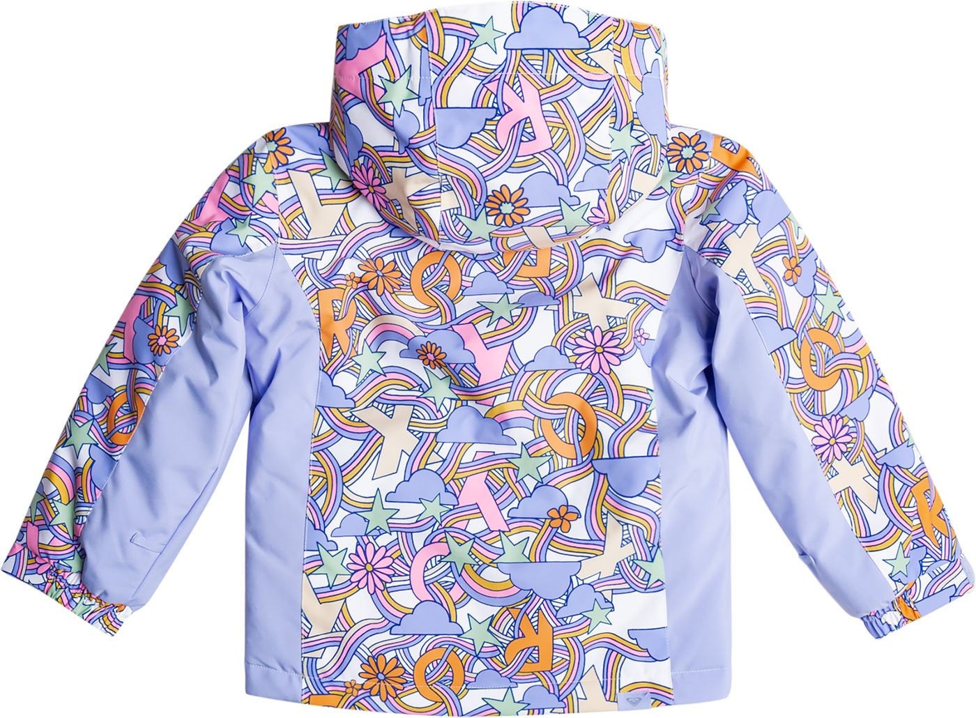 Roxy Girls Snowy Tale Jacket 2t Bright White Big Deal