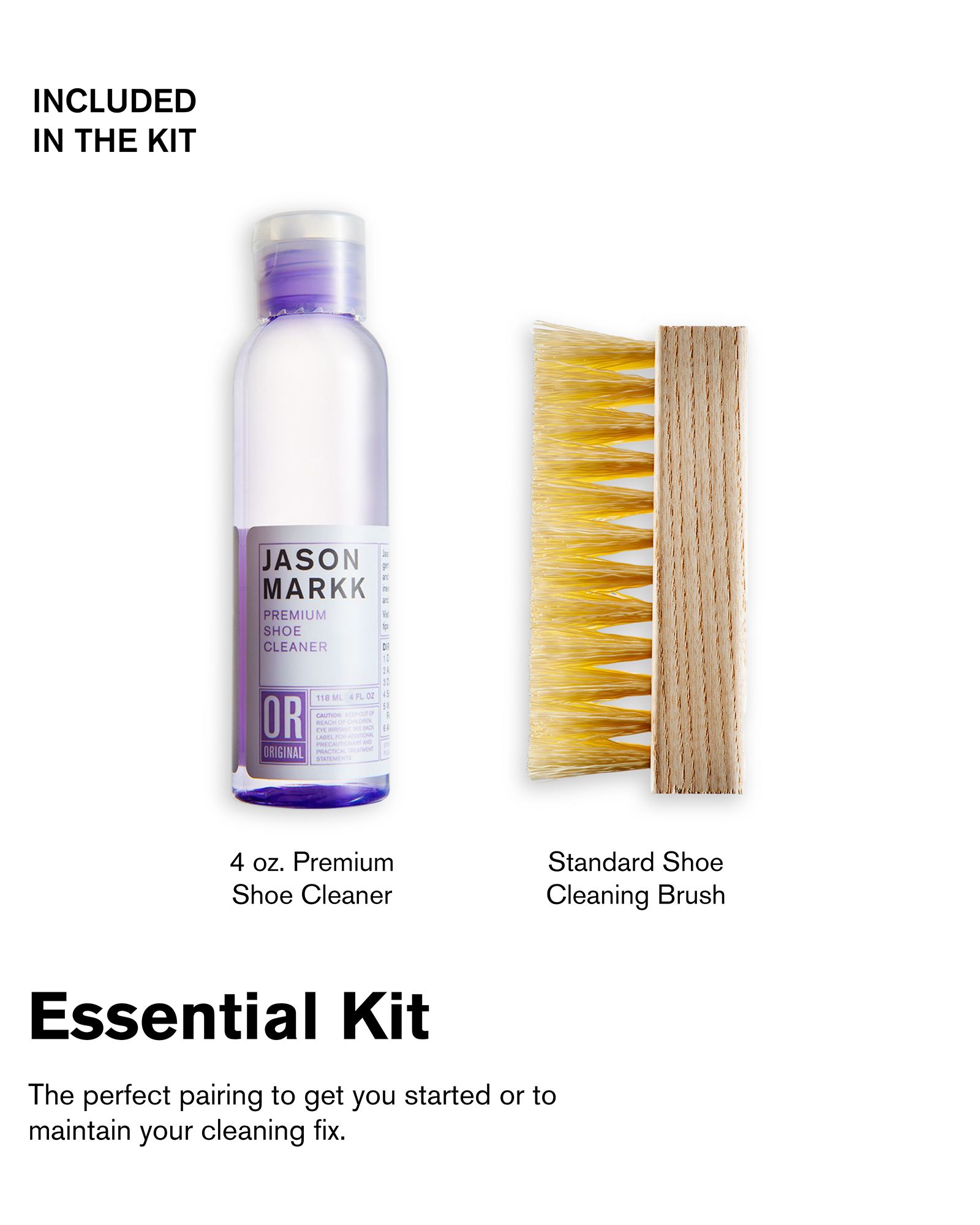 Jason Markk Shoe Essential Cleaning Kit product image