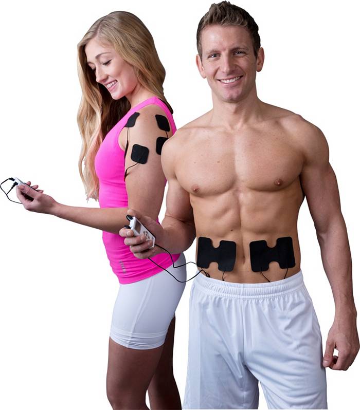 iReliev TENS Unit Muscle Stimulator Combination with Premium Carry Case -  TENS for Pain Relief & Arthritis - EMS for Muscle Strength, Recovery