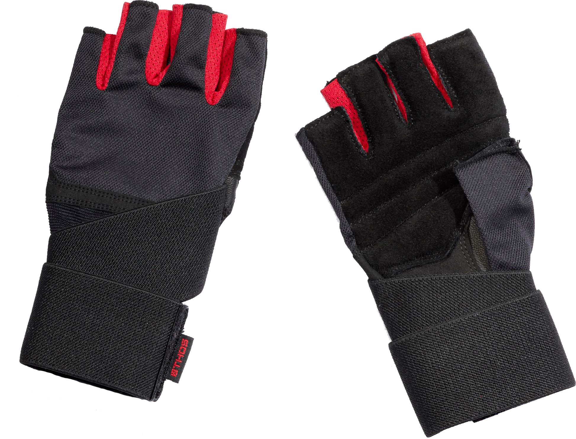 ETHOS Men's Colossix+ Leather Gloves with Wrist Wrap product image