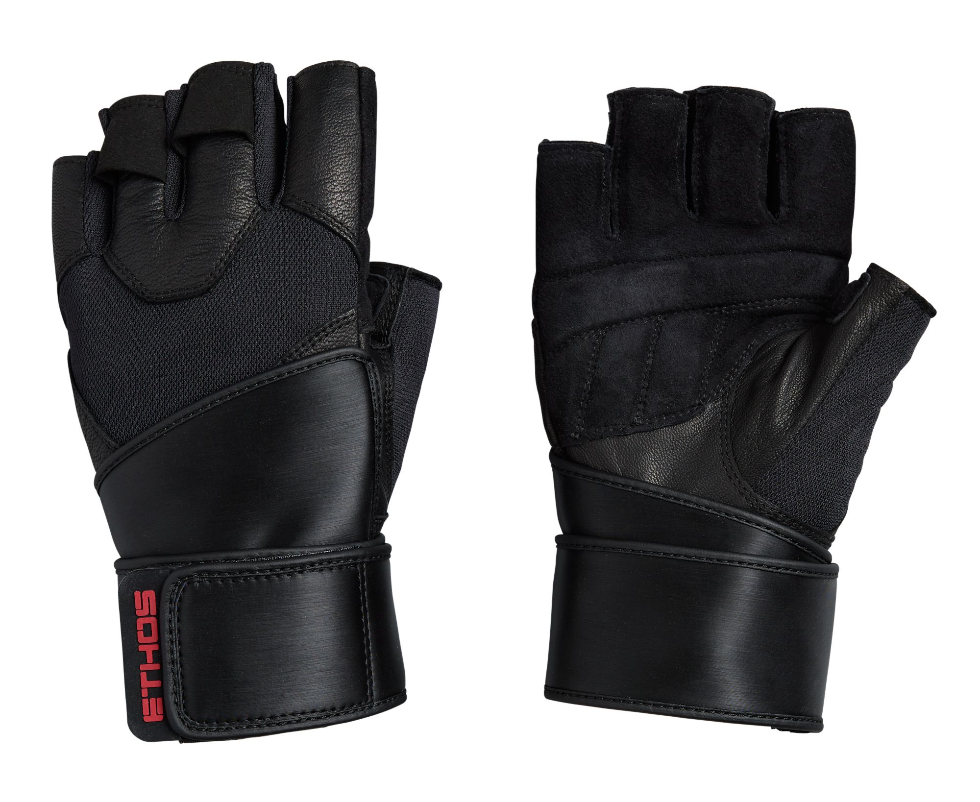 ETHOS Men's Maxus+ Leather Lifting Glove with Wrist Wrap product image