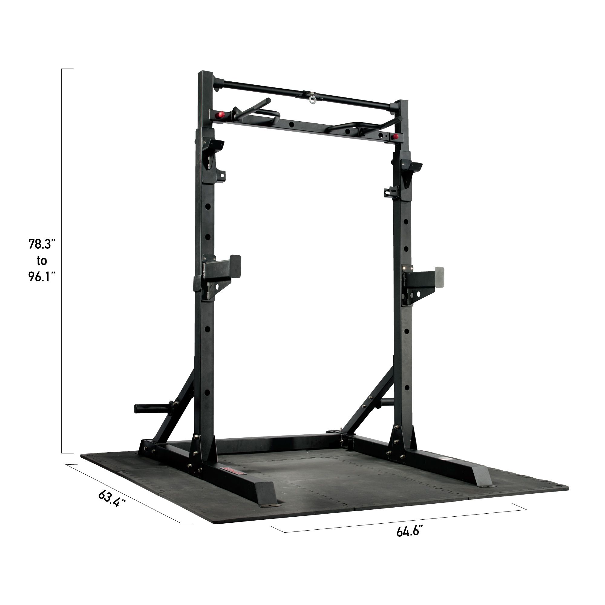 Ethos Folding Wall Rack Dimensions