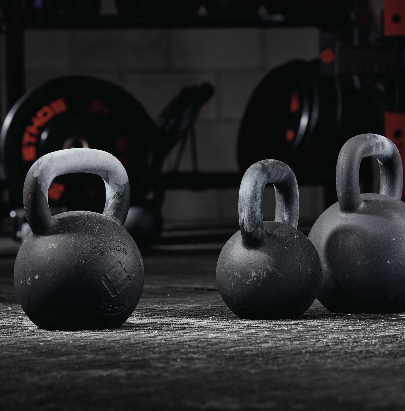 2 Ethos kettlebells 4Kg ea. LIKE on sale NEW con